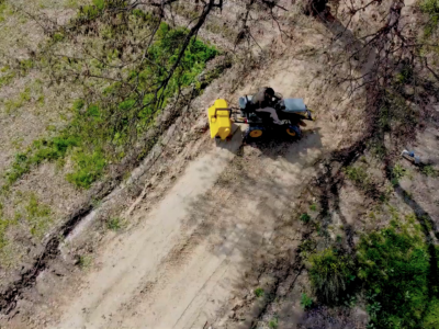 Tractor turning radius 1